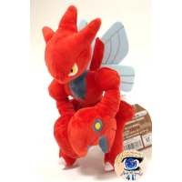 Officiële Pokemon center knuffel Pokemon fit Scizor 19cm